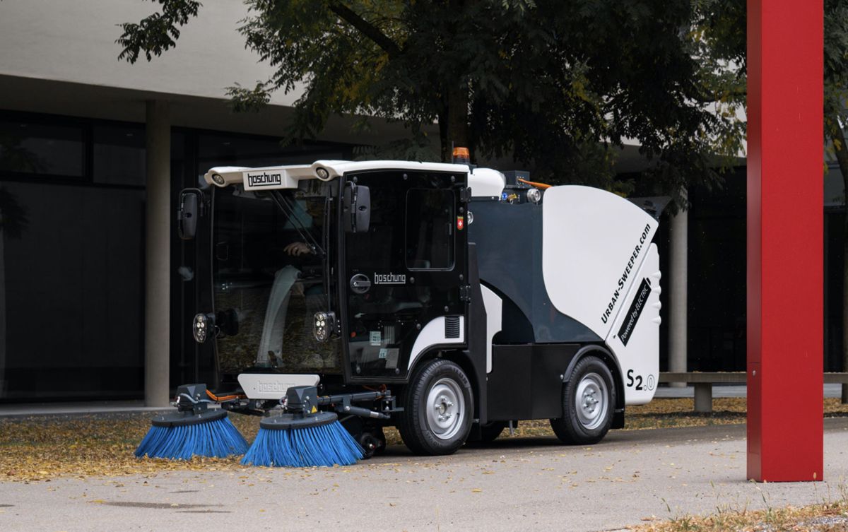 Boschung Urban-Sweeper S2.0 — фото